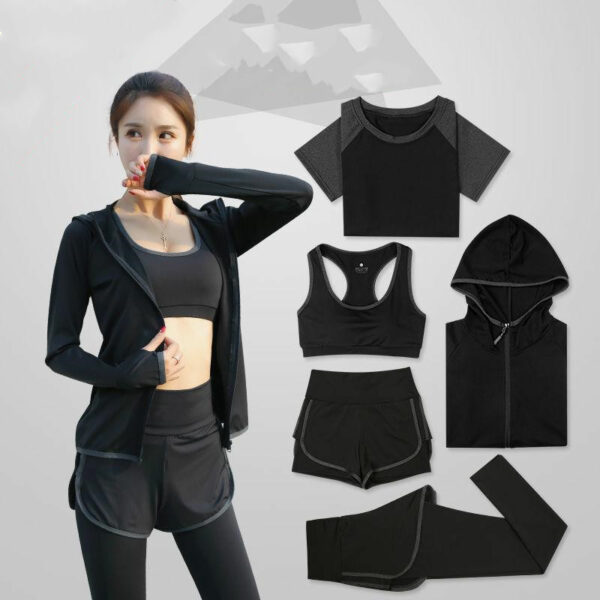 Yoga clothing sports suit women - Image 4