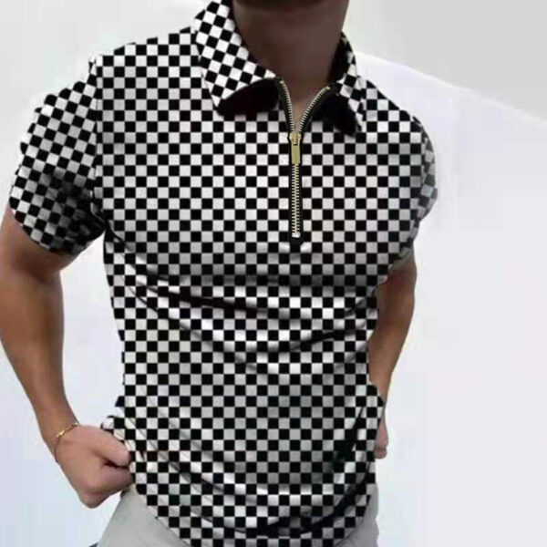 Men's Polo Shirt Men Solid Polo Shirts Brand Men Short-Sleeved Shirt Summer Shirt Man Clothing - Image 7