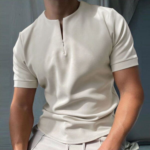 Men's Polo Shirt Men Solid Polo Shirts Brand Men Short-Sleeved Shirt Summer Shirt Man Clothing - Image 5